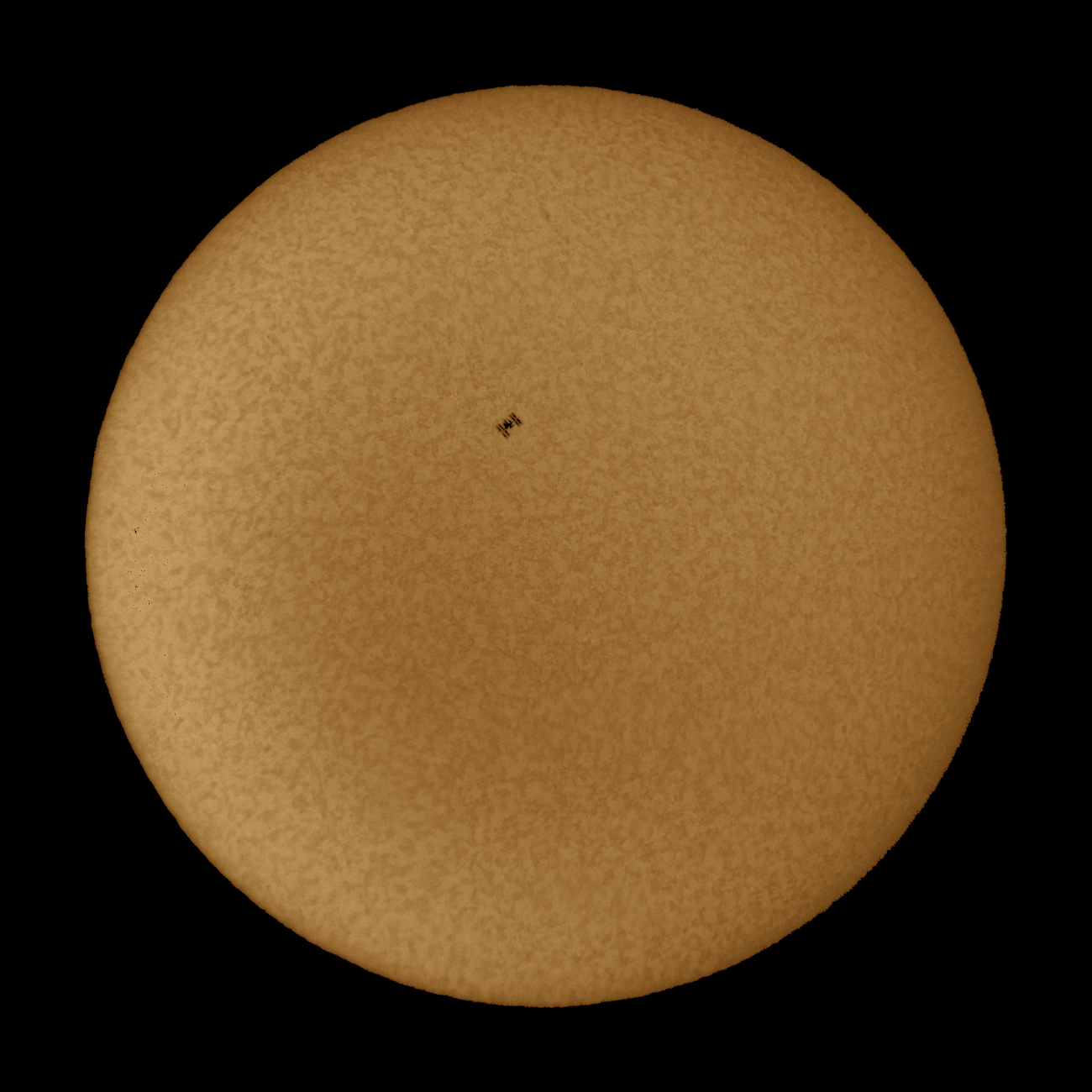 ISS-solar transit on 8/28/19